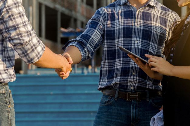 Texto de Odoo y bloque de imagen