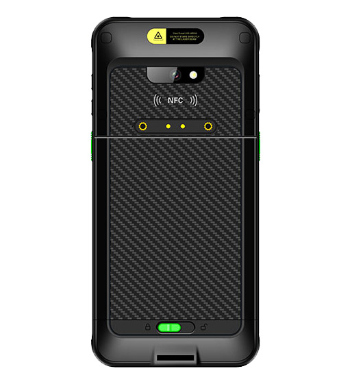 PDA 6" Rugerizado MC50 - Chainway BACK NEGRO