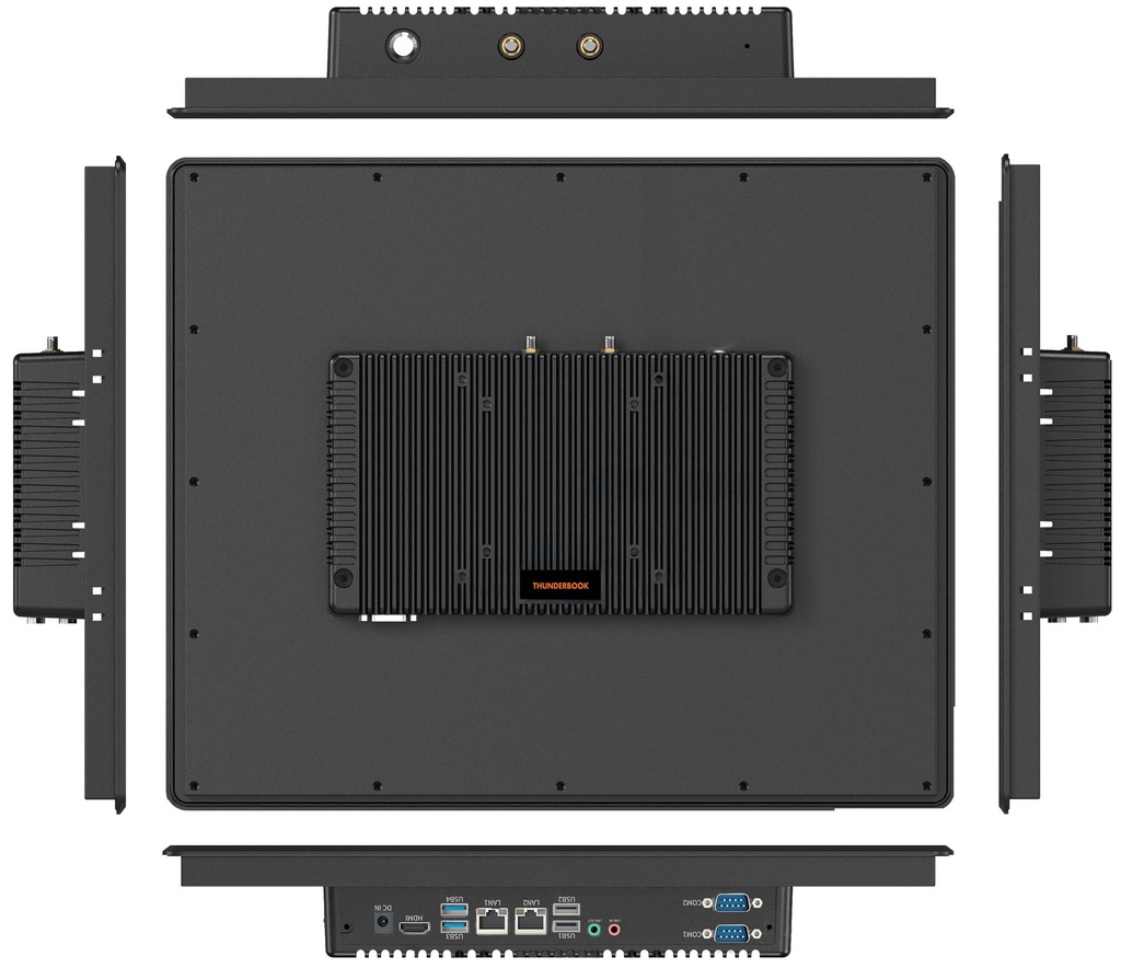 Panel PC 17" Windows - Hercules W170 - ALL BACK