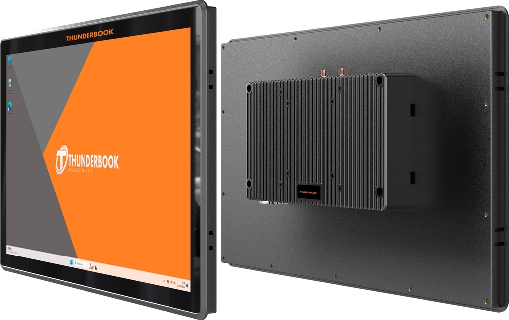 Panel PC 18,5" Windows - Hercules W185 - FRONT BACK LAT