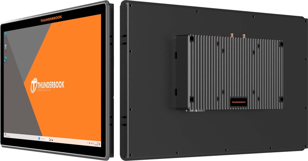 Panel PC 18,5" Windows - Hercules W185 - DIAG FRONT-BACK